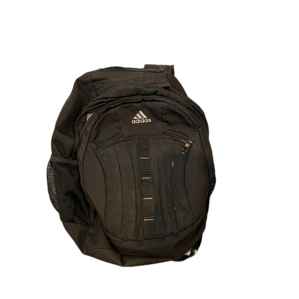 Adidas Prime 7 Black White Padded Computer Backpack